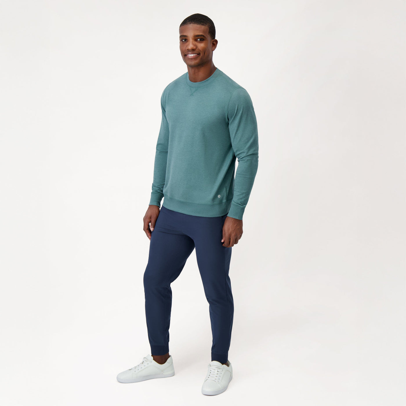 Pace Performance Crew | Heather - Jungle Green/Jungle Green