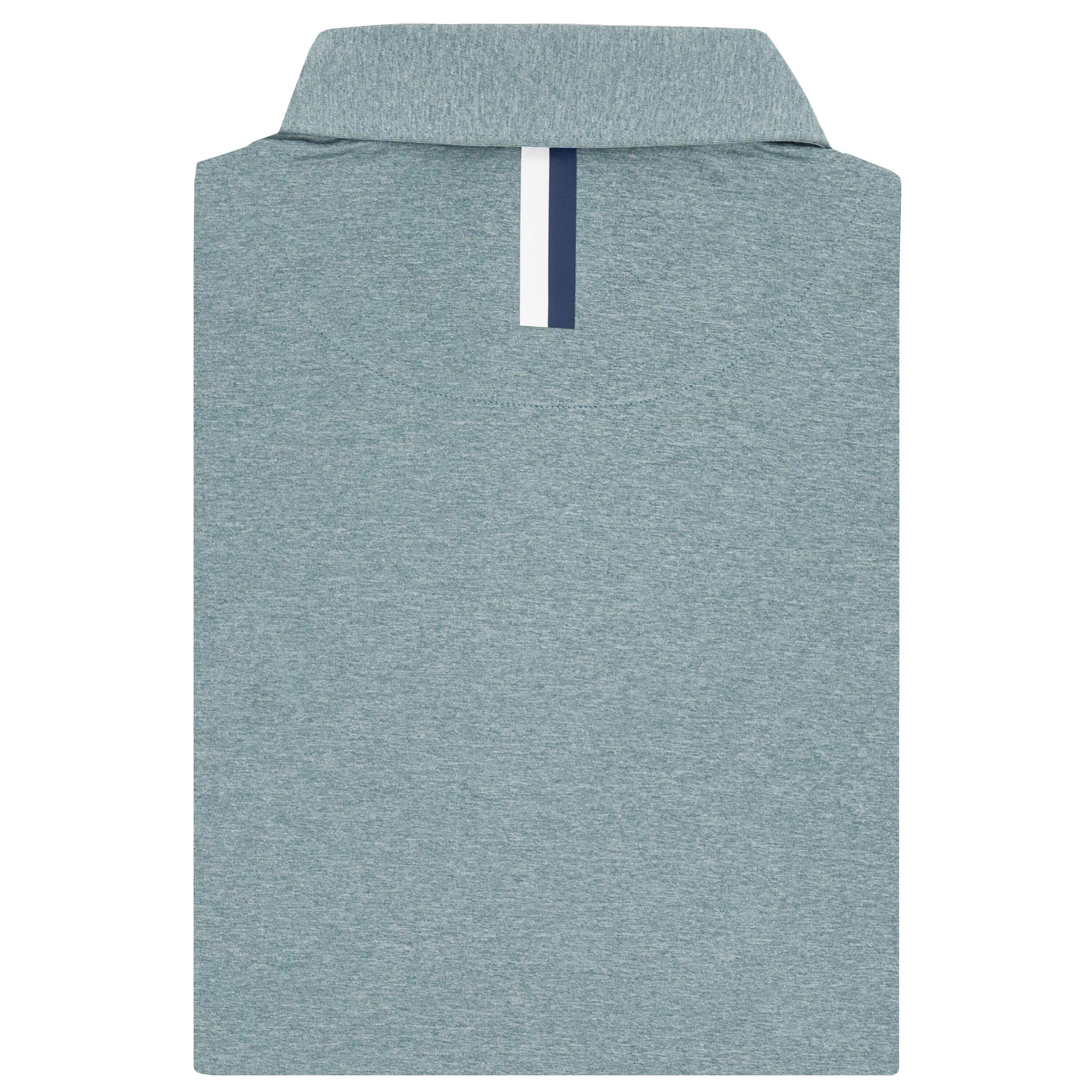 Heather | Performance Polo | Heather - Jungle Green/White