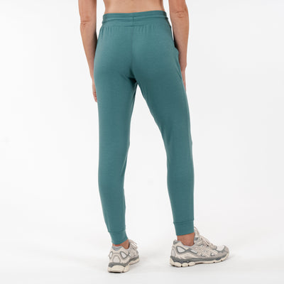 Tempo Performance Jogger | Heather - Leaf Green/Bullfrog Green