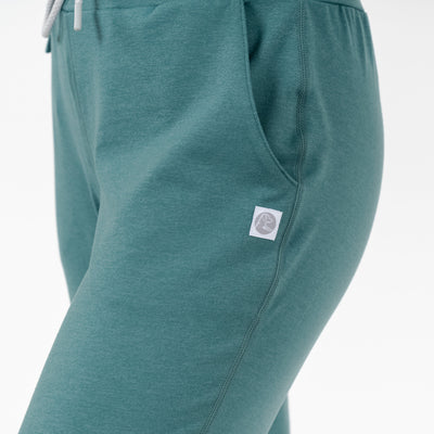 Tempo Performance Jogger | Heather - Leaf Green/Bullfrog Green