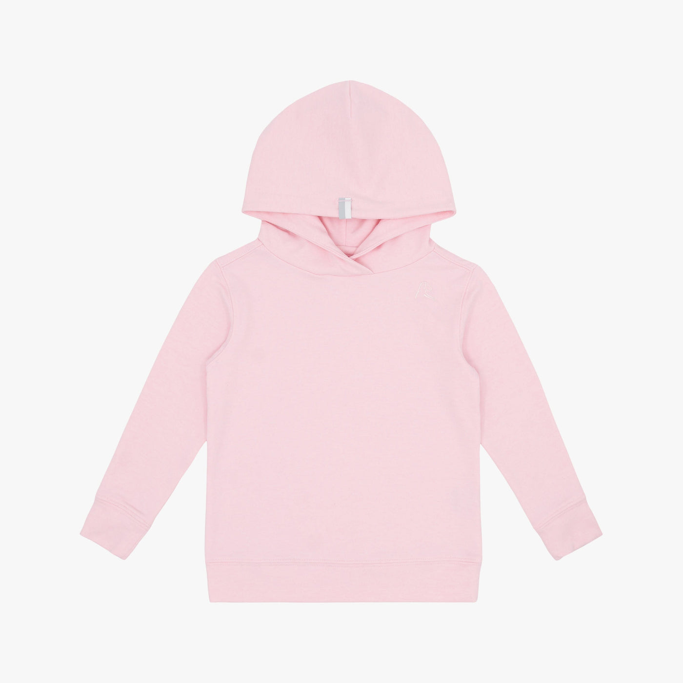 Lil' Hesi Performance Hoodie | Heather - Lotus Pink/White