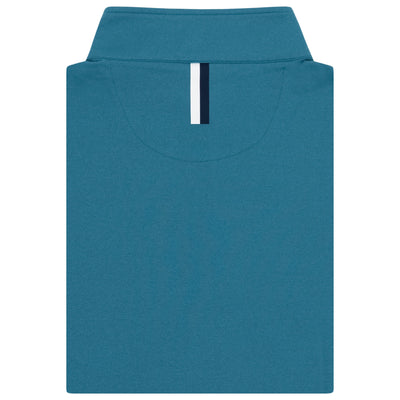 Heather Performance Q-Zip | Heather - Mariner Blue/Mariner Blue