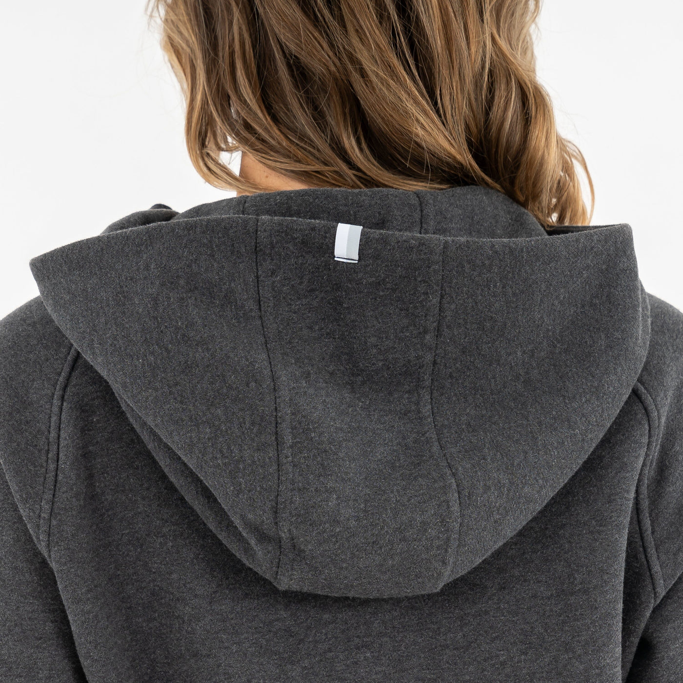 Clarity Half-Zip Hoodie | Heather - Midnight Black