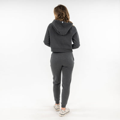 Clarity Jogger | Heather - Midnight Black