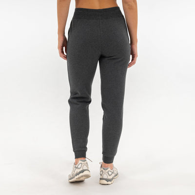 Clarity Jogger | Heather - Midnight Black