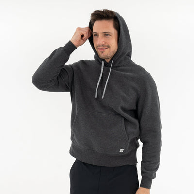 Huddle Hoodie | Heather - Midnight Black