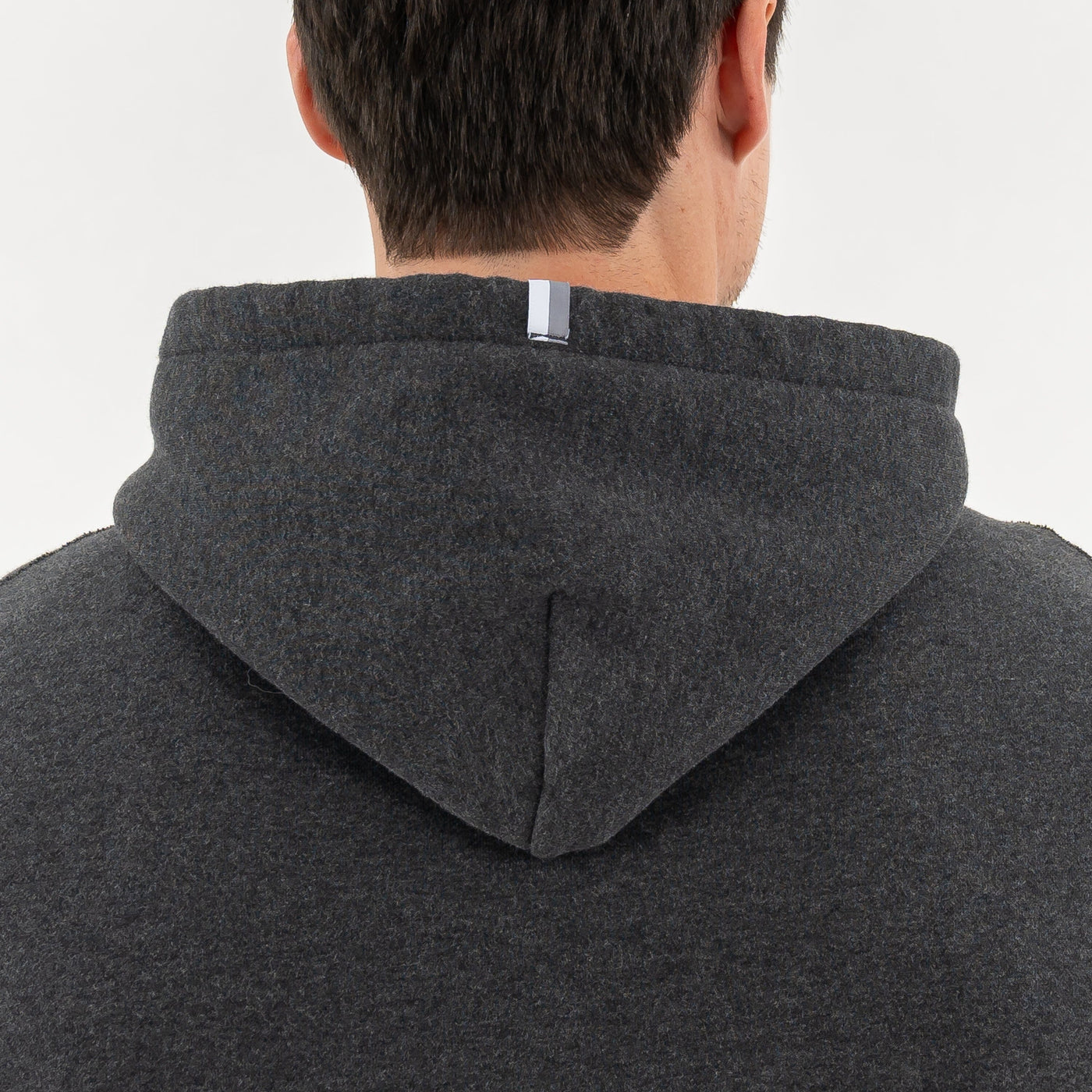 Huddle Hoodie | Heather - Midnight Black