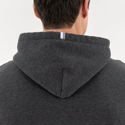 Huddle Hoodie | Heather - Midnight Black