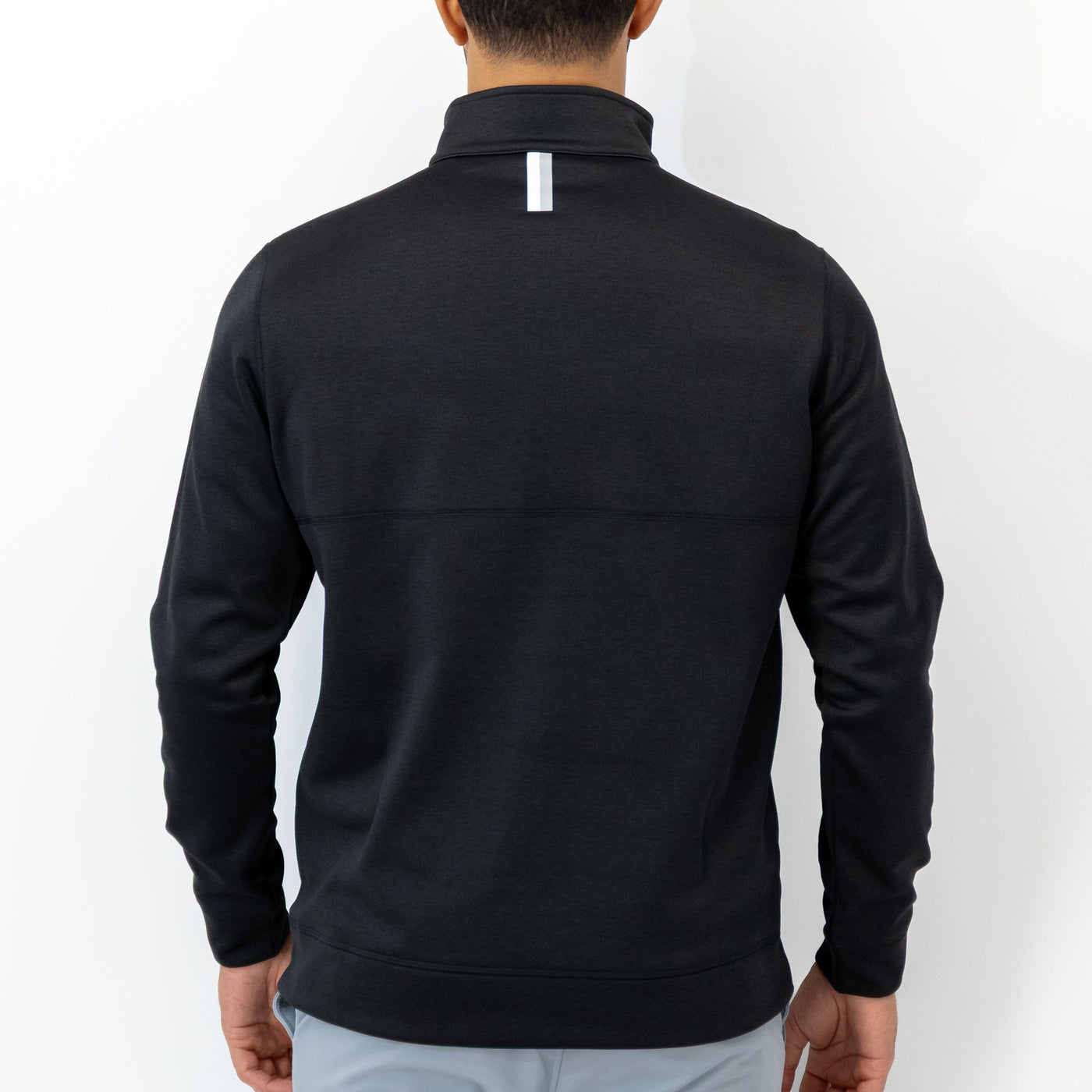 Knoll Performance Half-Zip | Heather - Midnight Black/Midnight Black