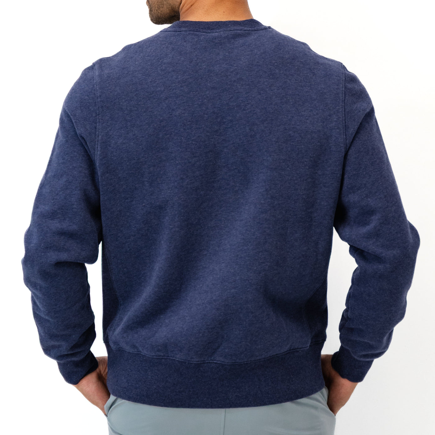 Ready Collegiate Crewneck - Auburn | Heather - Fleet Navy - Auburn - 1