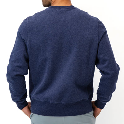 Ready Collegiate Crewneck - Auburn | Heather - Fleet Navy - Auburn - 1