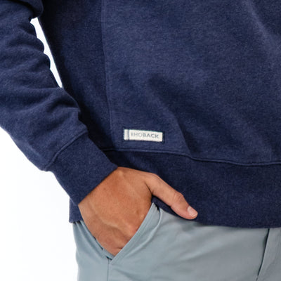 Ready Collegiate Crewneck - Auburn | Heather - Fleet Navy - Auburn - 1