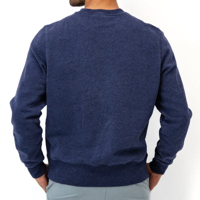 Ready Collegiate Crewneck - Michigan | Heather - Fleet Navy - Michigan - 1
