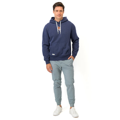 Ready Collegiate Hoodie - Auburn | Heather - Fleet Navy - Auburn - 1