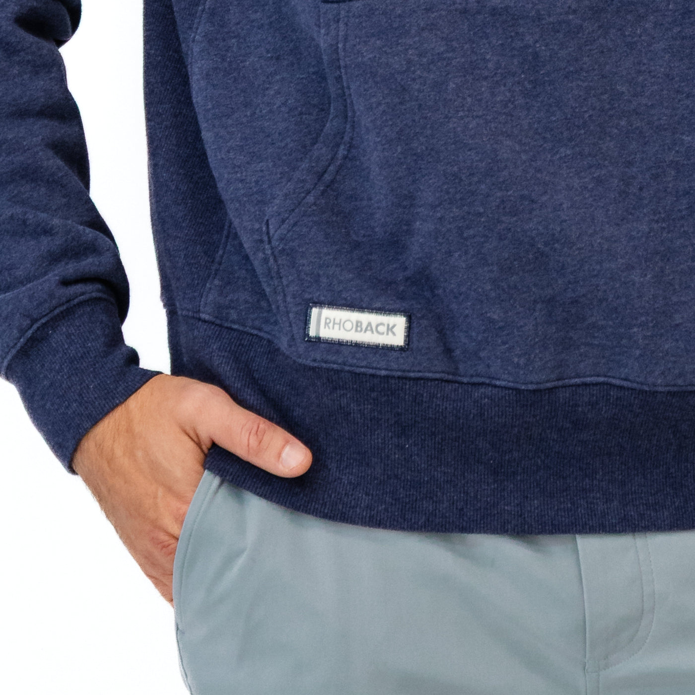 Ready Collegiate Hoodie - Michigan | Heather - Fleet Navy - Michigan - 1