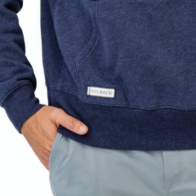 Ready Collegiate Hoodie - Michigan | Heather - Fleet Navy - Michigan - 1