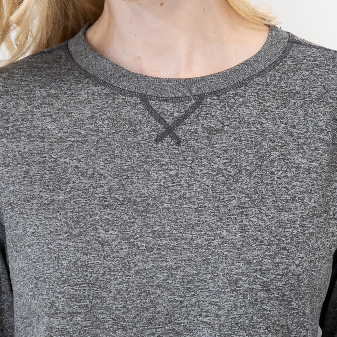 Swift Performance Crew | Heather - Owl Grey/Ash Grey
