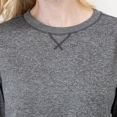 Swift Performance Crew | Heather - Owl Grey/Ash Grey