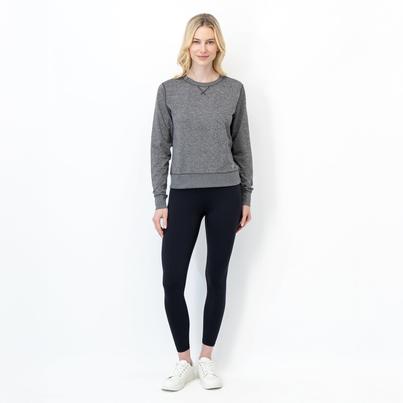 Swift Performance Crew | Heather - Owl Grey/Ash Grey