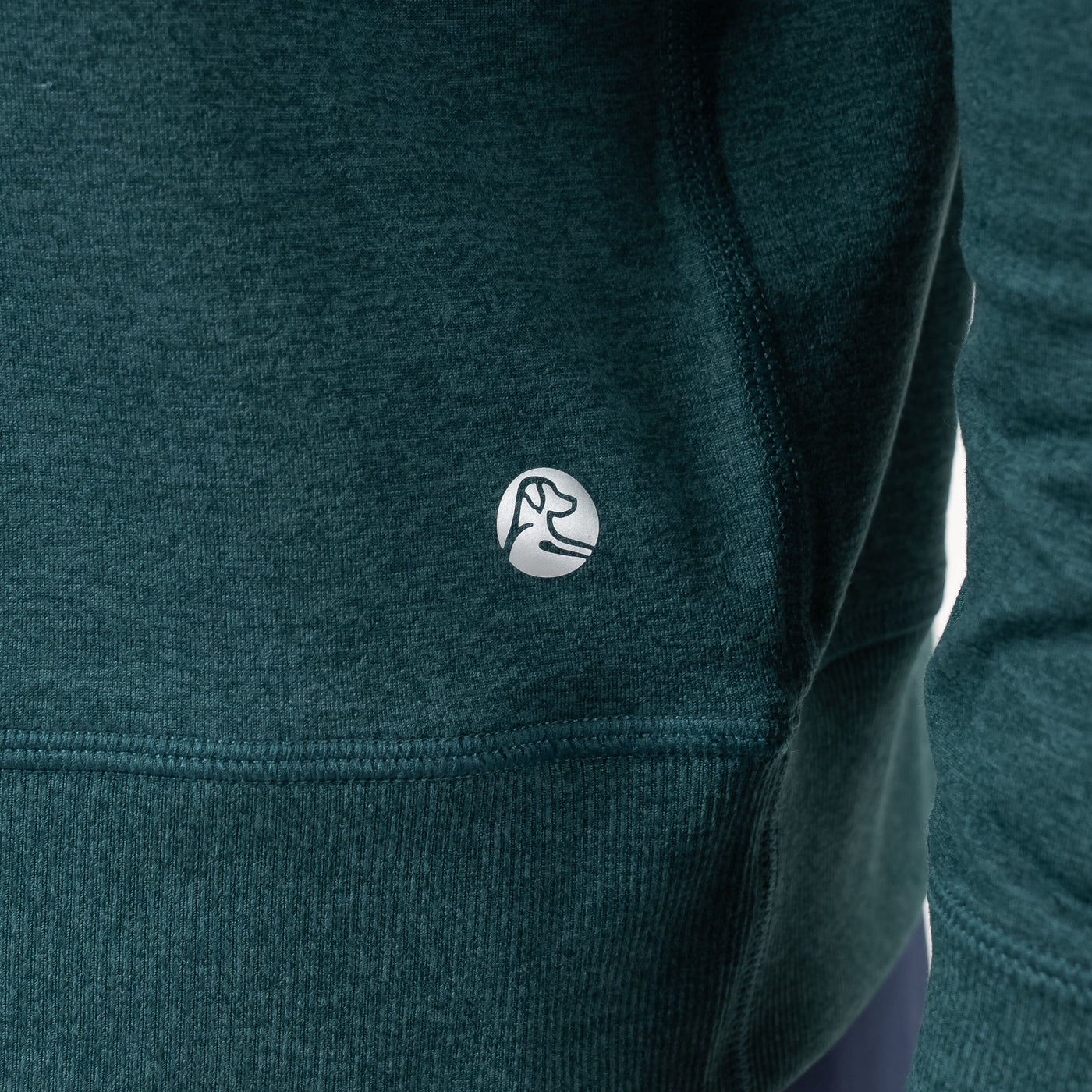 Pace Q-Zip Pullover | Heather - Ponderosa Green/Hunter Green