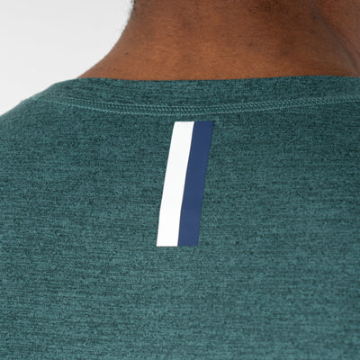 Tailwind Performance Tee | Heather - Ponderosa Green/Leaf Green