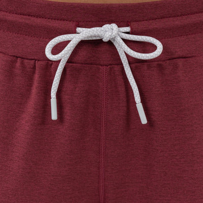 Tempo Performance Jogger | Heather - Red Card Red/Merlot