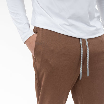 Sprint Performance Jogger | Heather - Saddle Brown/Saddle Brown