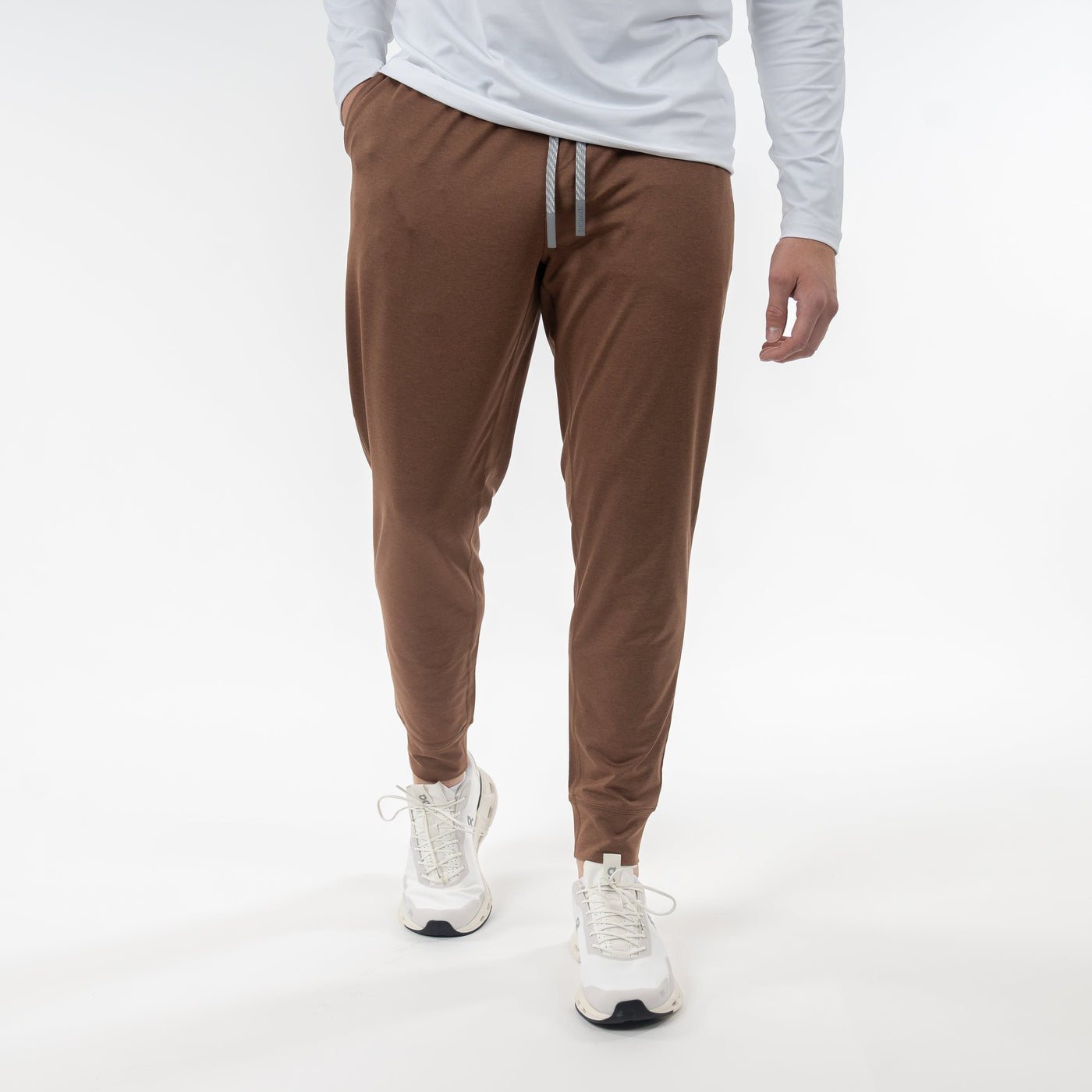 Sprint Performance Jogger | Heather - Saddle Brown/Saddle Brown