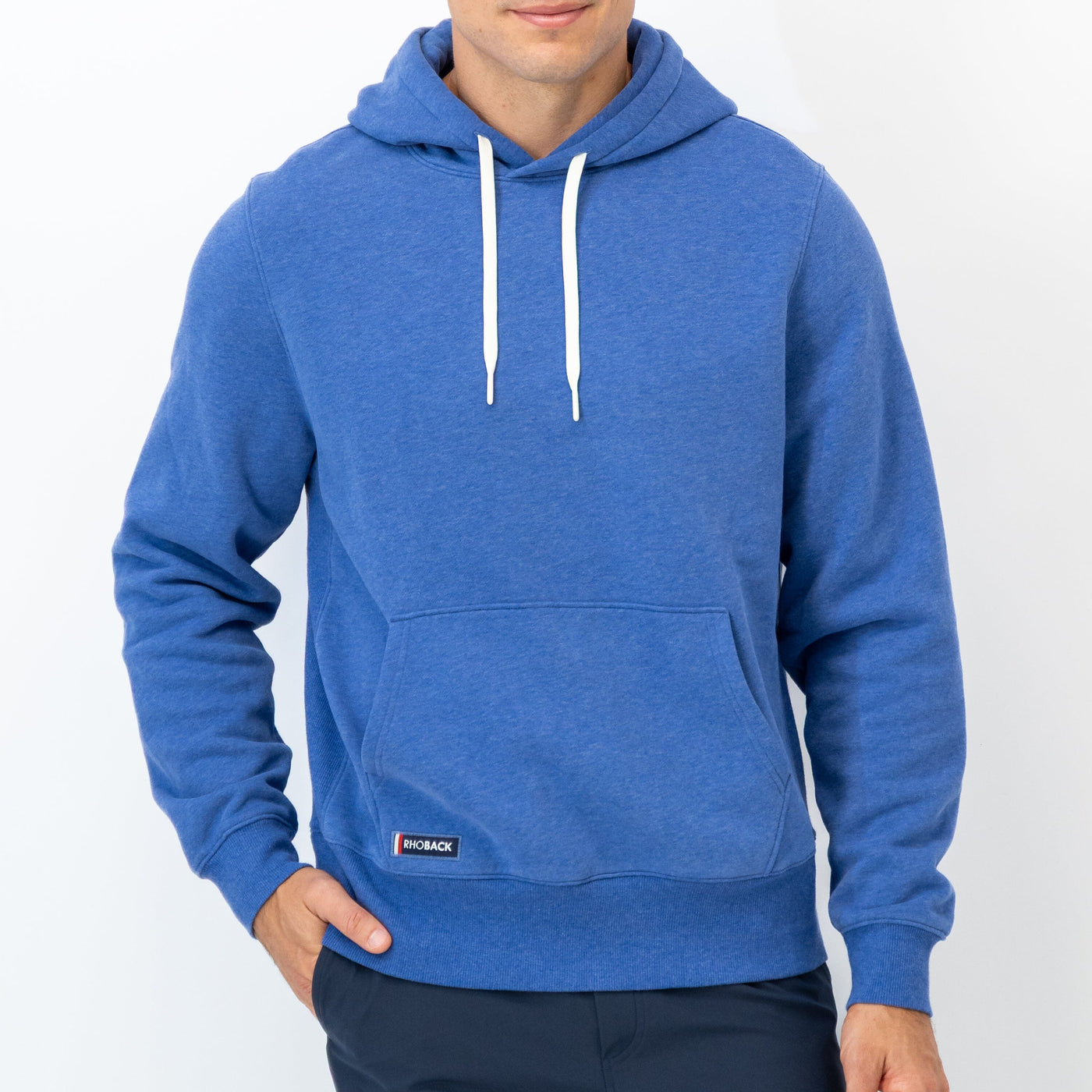Ready Hoodie | Heather - Short Stop Blue
