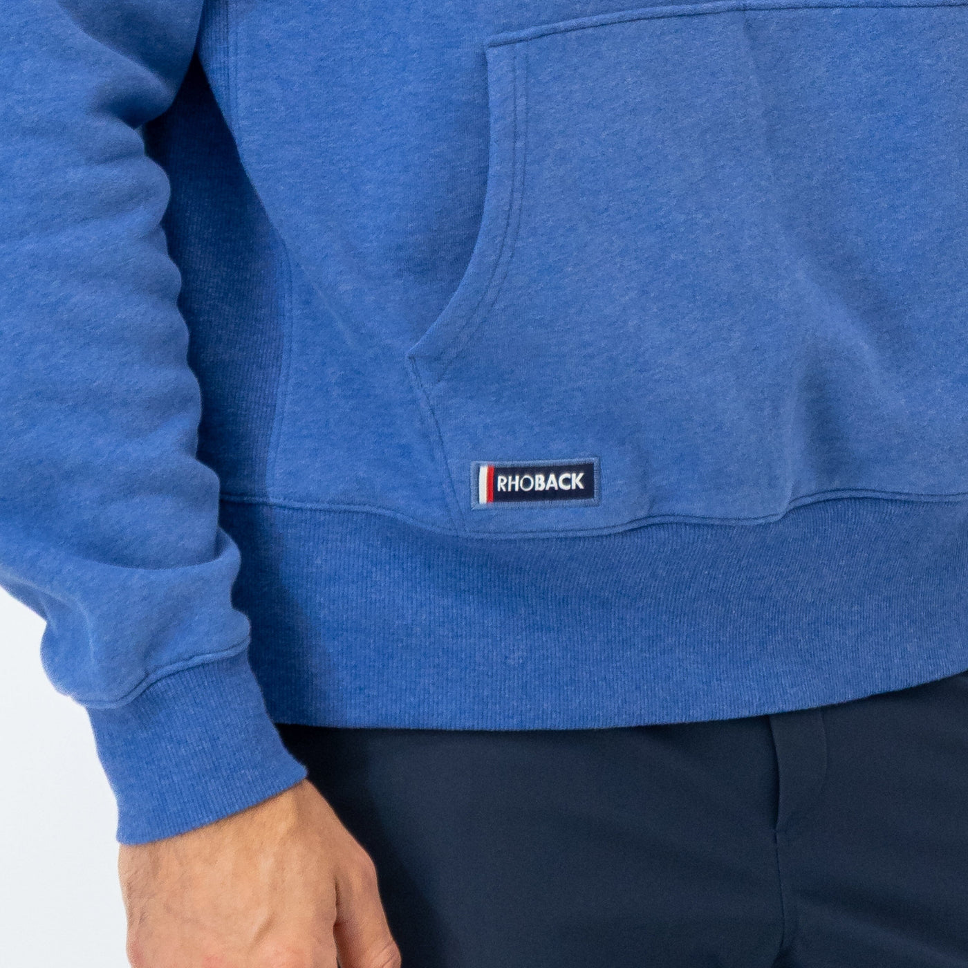 Ready Hoodie | Heather - Short Stop Blue