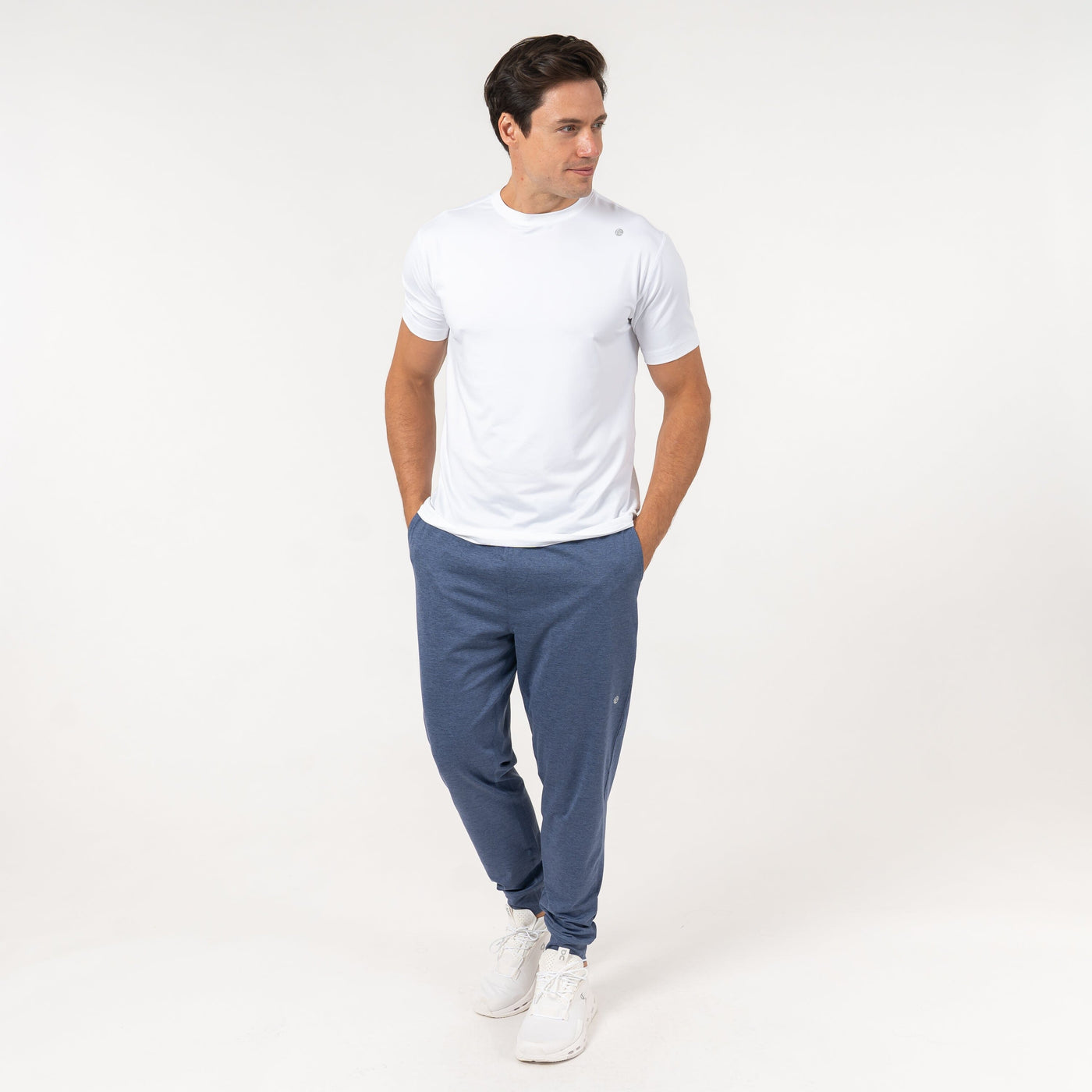 Sprint Performance Jogger | Heather - Slate Blue/Granite Blue