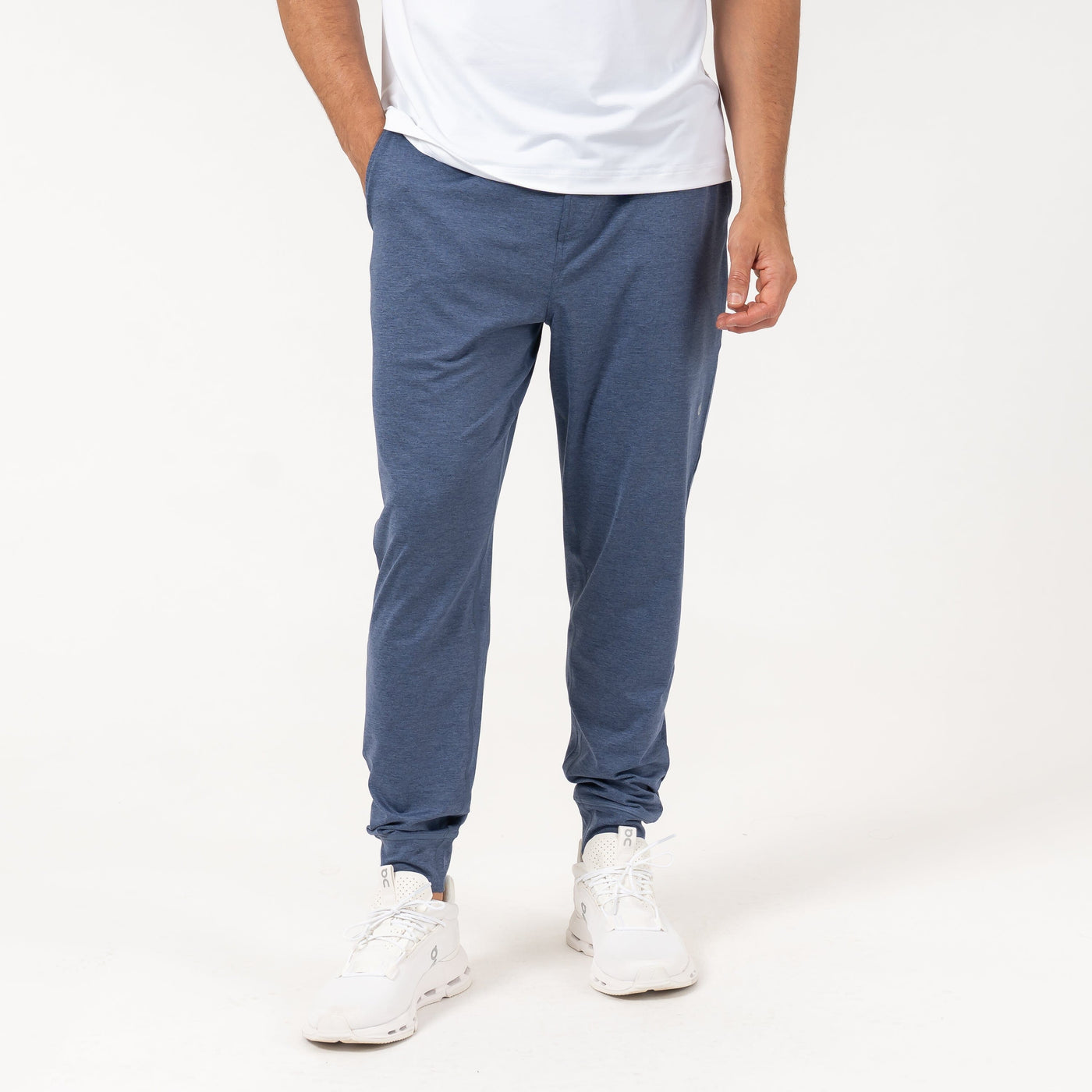 Sprint Performance Jogger | Heather - Slate Blue/Granite Blue