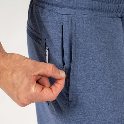 Sprint Performance Jogger | Heather - Slate Blue/Granite Blue