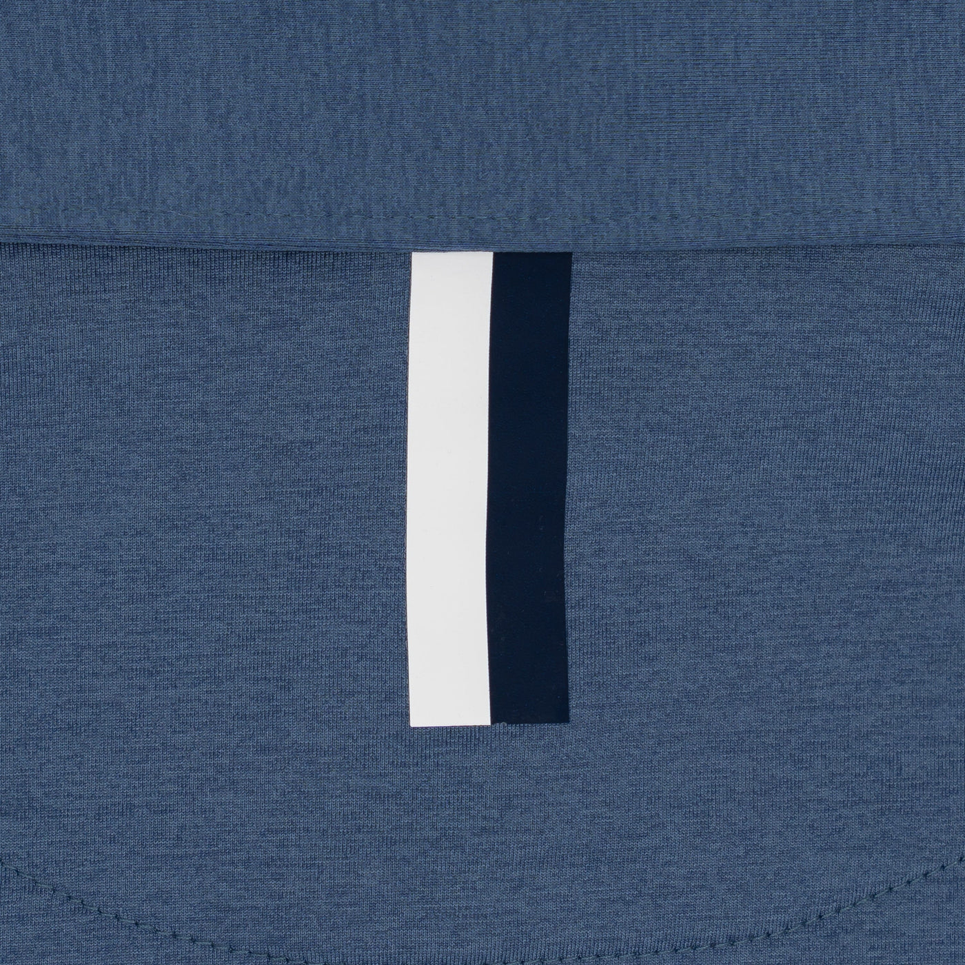 Heather | Long Sleeve Performance Polo | Heather - Slate Blue/Slate Blue