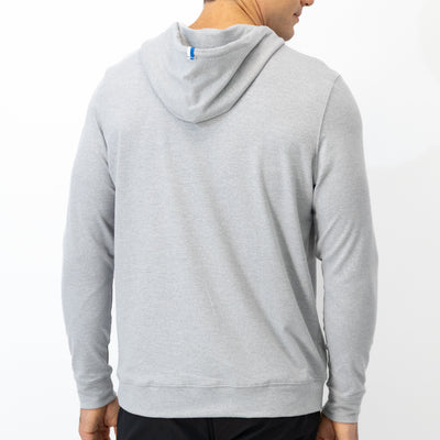 Hesi Collegiate Hoodie - Air Force | Heather - Stainless Steel/White - Air Force - 1