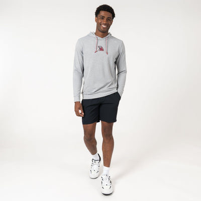 Hesi Collegiate Hoodie - Alabama | Heather - Stainless Steel/White - Alabama - 2