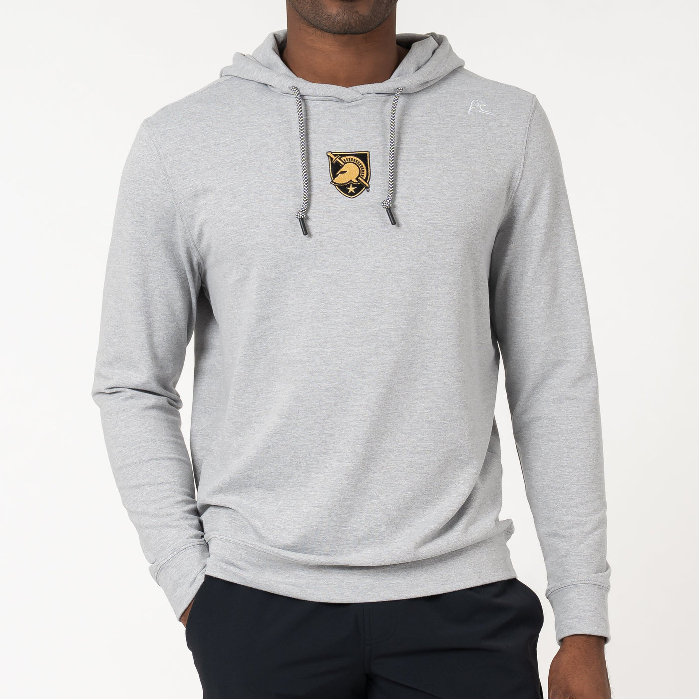 Hesi Collegiate Hoodie - Army | Heather - Stainless Steel/White - Army - 1
