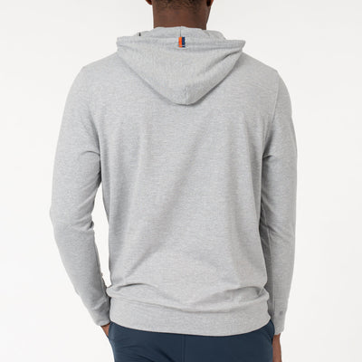 Hesi Collegiate Hoodie - Auburn | Heather - Stainless Steel/White - Auburn - 1