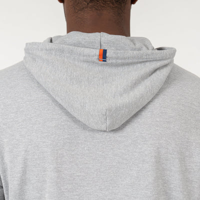 Hesi Collegiate Hoodie - Auburn | Heather - Stainless Steel/White - Auburn - 1