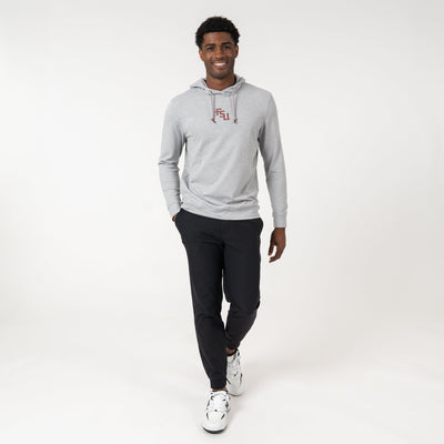 Hesi Collegiate Hoodie - Florida State | Heather - Stainless Steel/White - Florida State - 1