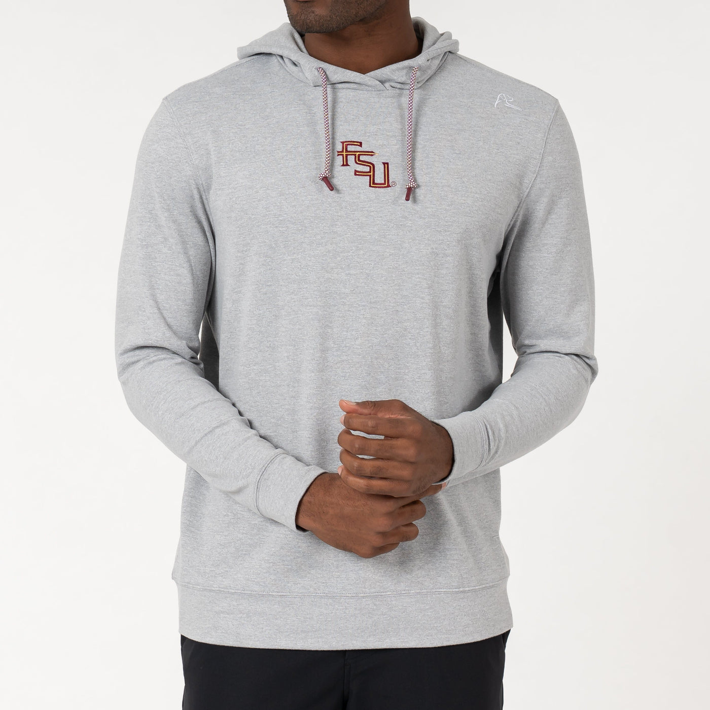 Hesi Collegiate Hoodie - Florida State | Heather - Stainless Steel/White - Florida State - 1