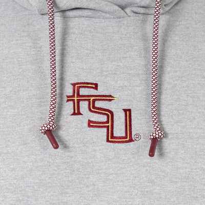 Hesi Collegiate Hoodie - Florida State | Heather - Stainless Steel/White - Florida State - 1
