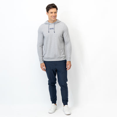 Hesi Collegiate Hoodie - Georgetown | Heather - Stainless Steel/White - Georgetown - 1