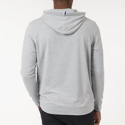 Hesi Collegiate Hoodie - Kansas State | Heather - Stainless Steel/White - Kansas State - 1