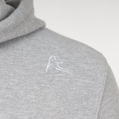 Hesi Collegiate Hoodie - Kansas State | Heather - Stainless Steel/White - Kansas State - 1