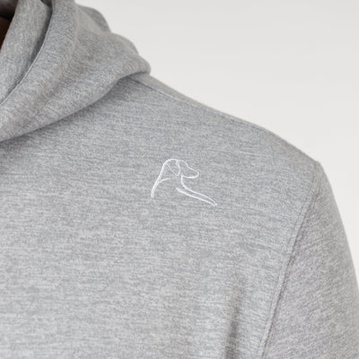 Hesi Collegiate Hoodie - Louisville | Heather - Stainless Steel/White - Louisville - 1