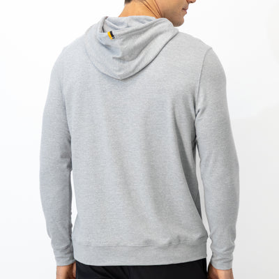 Hesi Collegiate Hoodie - Mizzou | Heather - Stainless Steel/White - Mizzou - 1