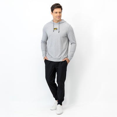 Hesi Collegiate Hoodie - Mizzou | Heather - Stainless Steel/White - Mizzou - 1