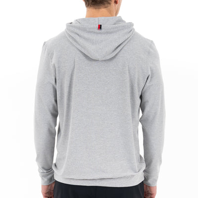 Hesi Collegiate Hoodie - NC State | Heather - Stainless Steel/White - NC State - 1