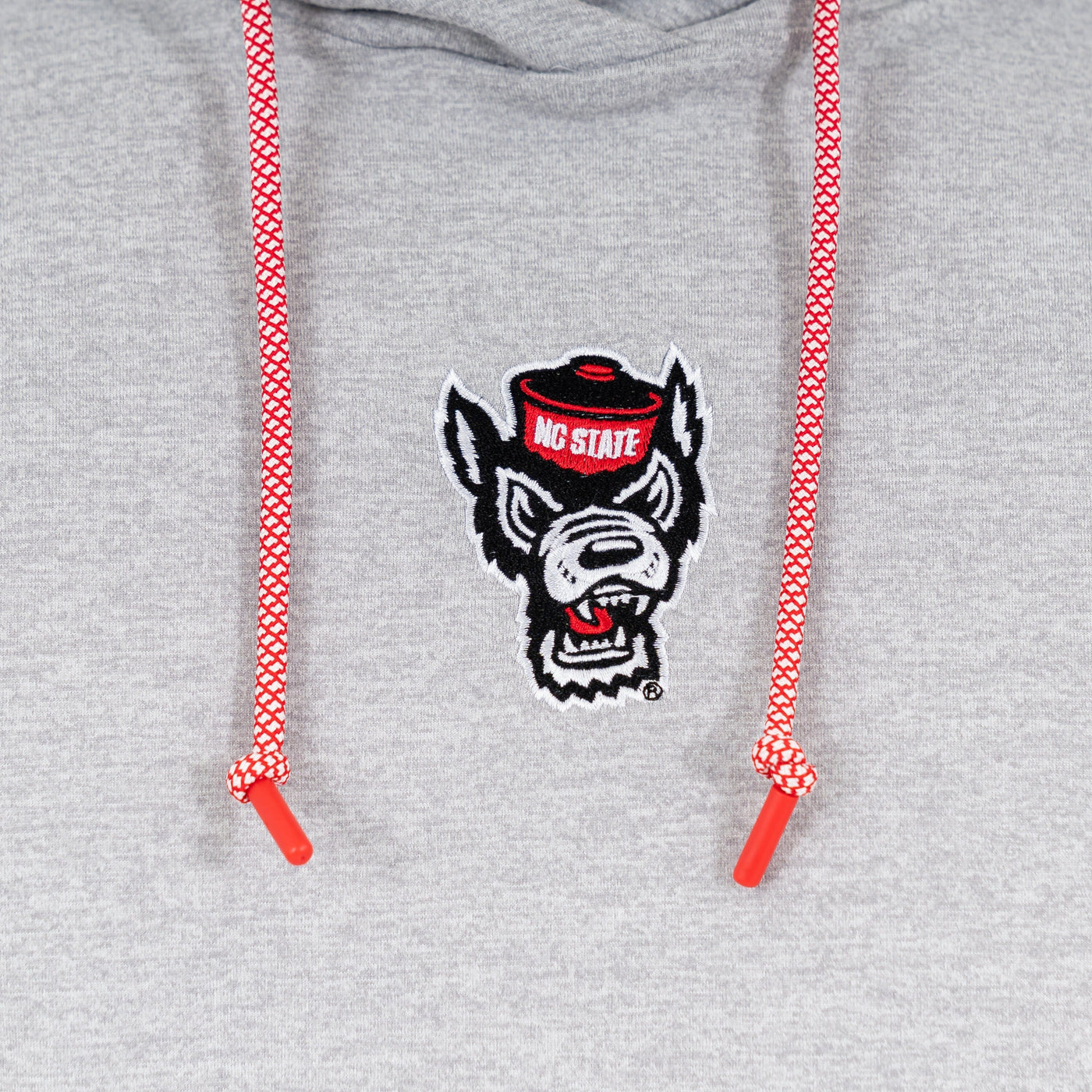 Hesi Collegiate Hoodie - NC State | Heather - Stainless Steel/White - NC State - 1